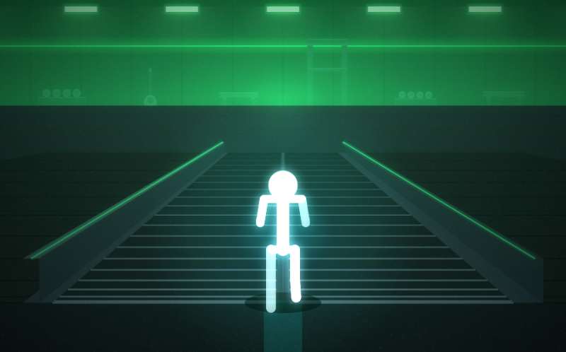 Partida de GymSpeak Runner